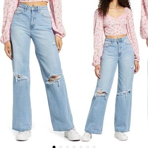 BP Wide leg jeans.